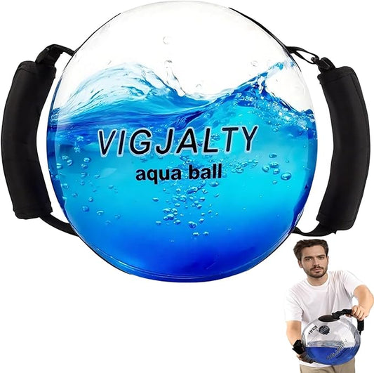 Heavy Duty Adjustable Aqua Bag - Durable Water Filled Training Aqua Bags for Strength Core & Full Body Workouts - Portable Fitness Equipment - Home Gym Outdoor Water Weights Sandbag Alternative