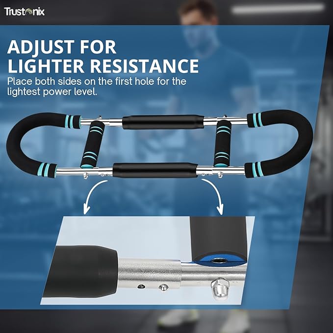 Twister Arm Trainer | Chest & Arm Exerciser for Men | Chest Workout Equipment Exerciser | Upper Body Strength Trainer | High-Strength Metal Spring | Dual-Grip Handles |Durable & Resilient