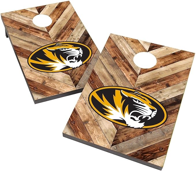 College Team Cornhole Boards, 2x4 Bag Toss Game Set, Officially Licensed Cornhole Game, Perfect for Tailgates
