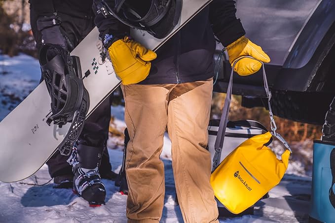 Skog Å Kust DrySak - Roll Top Waterproof Bag for Travel & Outdoors - 5, 10 & 20 Liter sizes