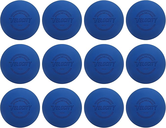 Velocity Lacrosse Balls - 1, 2, 3, 6, 12, 18, 24, 36, 60 and 120 Packs - for Practice, Official NFHS and College Approved Size