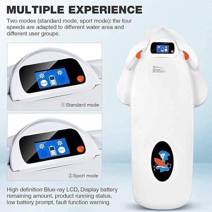 SurfboardWater Propeller, Adult Electric Surfboard, Underwater Scooter Sea Scooter, Smart Somatosensory Surfing Board Swimming Aids