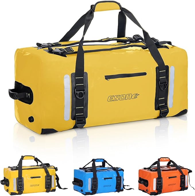 ESONE Dry Bags Waterproof Backpack for Men/Women Dry Bags for Kayaking Waterproof Backpack for Travel Dry Bag Backpack Waterproof Duffel Bag Applicable Boating Camping Paddle Board Surfing