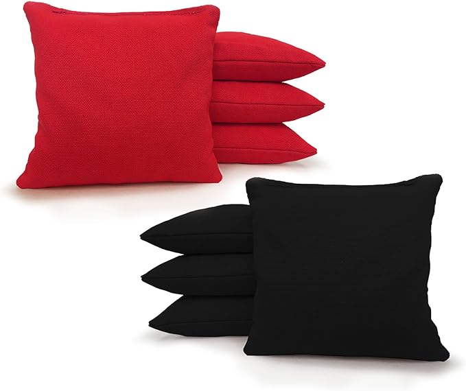 Tailgating Pros American Themed Lightweight Corn Hole Board Set w/Bean Bags and Carrying Case - 4'x2' Cornhole Toss