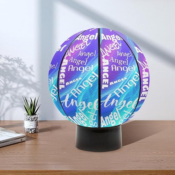 Personalized Basketball Leather Basketball Custom Basketball with Your Personalized Pictures Text Sports Equipment