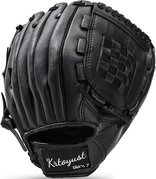 KRTOYUST® | Baseball Glove | Performance Composite Leather Baseball Mitts for Adult Youth | Baseball Softball Outfield Infield Mitts