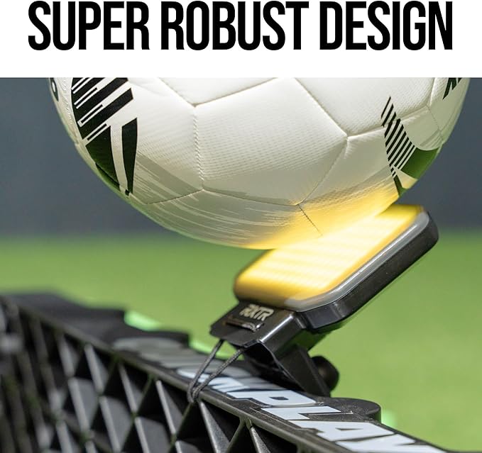 QUICKPLAY Replay Station Soccer Rebound Board - Portable Dual Surface Rebounder with Adjustable Angle - Soccer Training Equipment for Control, Passing Practice