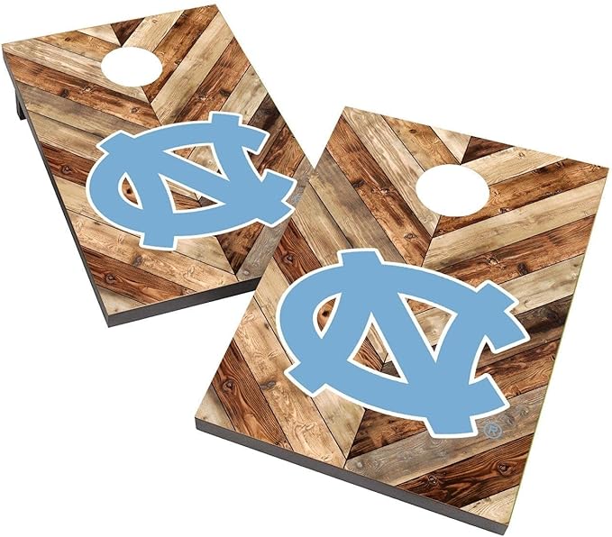 College Team Cornhole Boards, 2x4 Bag Toss Game Set, Officially Licensed Cornhole Game, Perfect for Tailgates