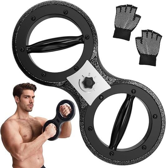 HOTSWEAT Burn Machine, Adjustable Rotator Machine, Arm Workout Equipment wirh 360 Degree Rotation, Arm Exerciser Forearm Strength Trainer for Home Gym