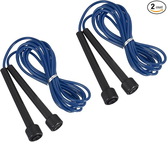PATIKIL Jump Rope PVC, Adjustable Speed Skipping Rope Tangle-Free Exercise Equipment for Workout Women Men Outdoor Training Home Fitness