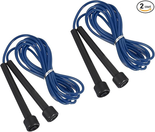 PATIKIL Jump Rope PVC, Adjustable Speed Skipping Rope Tangle-Free Exercise Equipment for Workout Women Men Outdoor Training Home Fitness