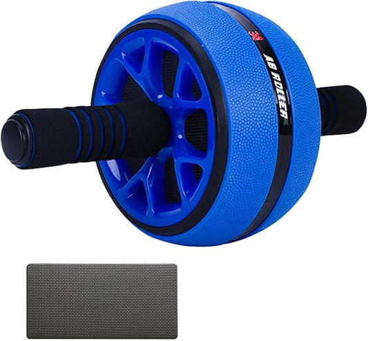 AB Wheel Roller, Exercise Abdominal Fitness Wheel, Work-out Strength-Training Roller, 12"W