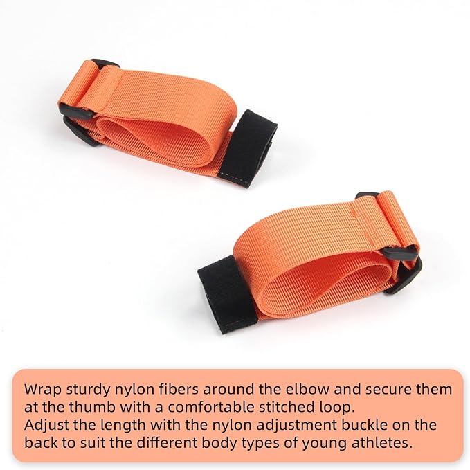 Arm Swing Trainer for Youth, Adjustable Nylon Running Arms Position for 90 Degrees