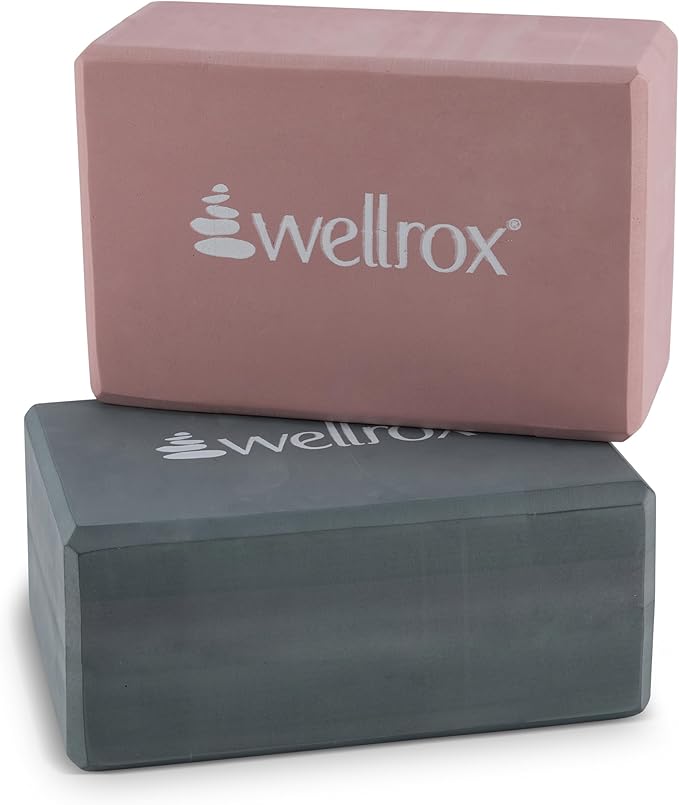 Supportive Yoga Block Non-Slip EVA for Yoga, Pilates, Stretching, and Meditation (4"x6"x9")