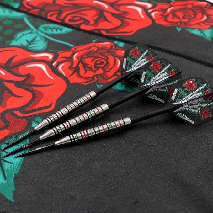 CUESOUL Jazz-Metal 21g/23g/25g 90% Tungsten Steel Tip Dart Set with Integrated Dart Shafts and Dart Flights