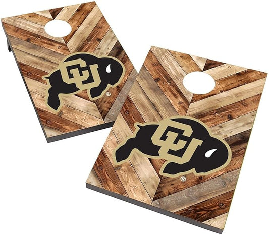 College Team Cornhole Boards, 2x4 Bag Toss Game Set, Officially Licensed Cornhole Game, Perfect for Tailgates