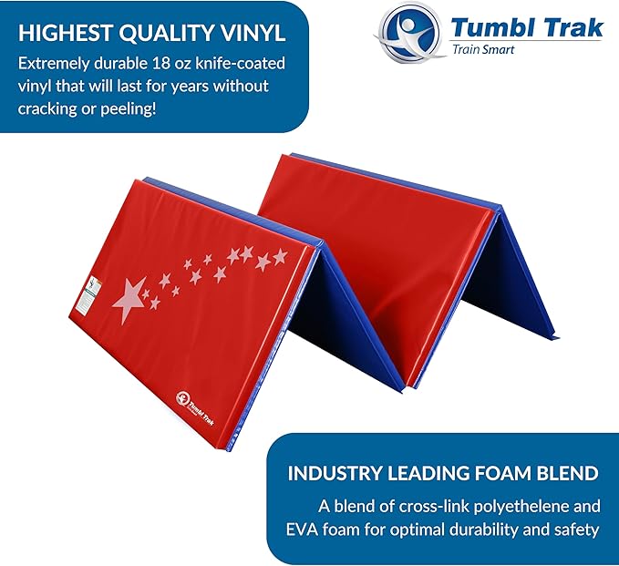 Tumbl Trak Gymnastics Folding Tumbling Panel Mat