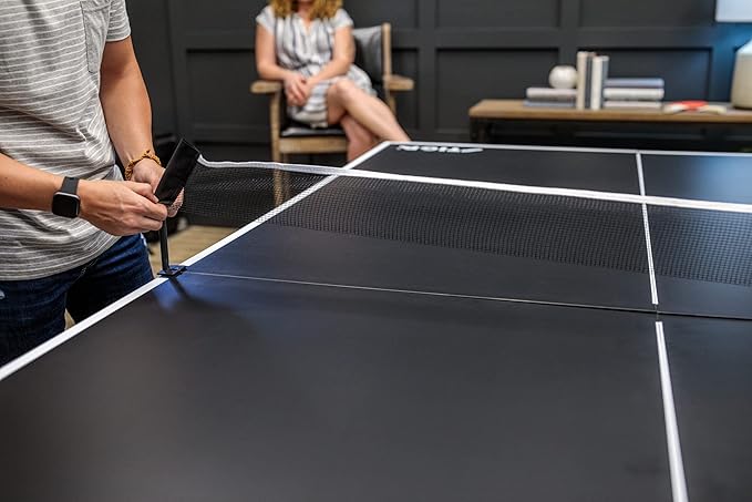 STIGA Premium Table Tennis Conversion Top - Ping Pong Pool Table Toppers with Net - Regulation Size - 2 Piece and 4 Piece Available