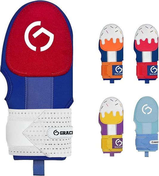 Gracfulcub Baseball Sliding Mitt, Baseball Glove Softball Guard, Ergonomic Design Protecting Fingers for Basic Base Running