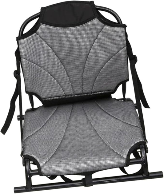 Folding Kayak Seat Sitting Pad with Back Support Premium Fishing Seat Outdoor Chair for Travel Inflatable Paddle Board