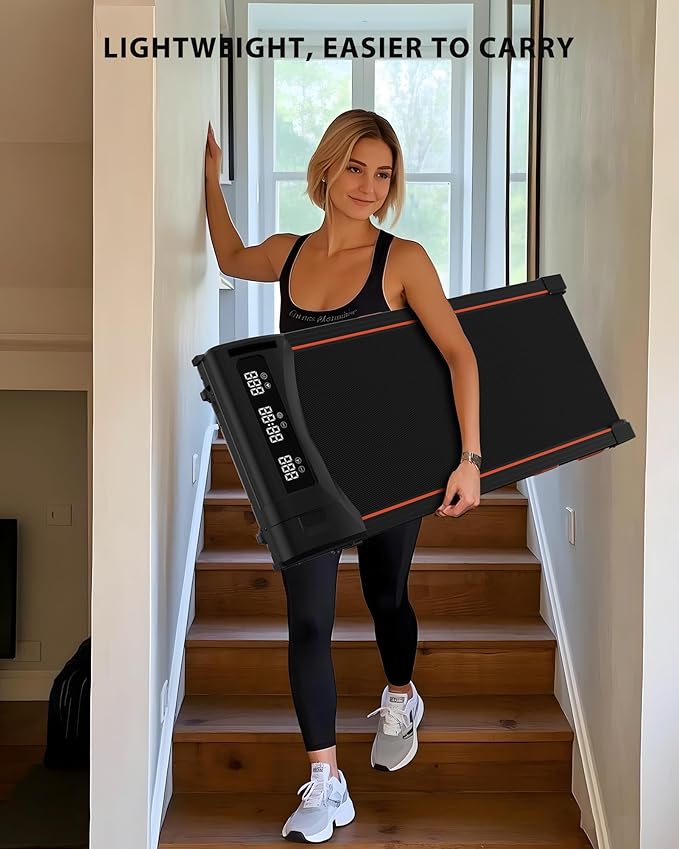 340lb Capacity Walking Pad Treadmill with 12% Incline, Big LED Display Under Desk Treadmill Support Full Manual/3-Preset Countdown/App Mode, Portable Treadmills for Small Spaces, Home