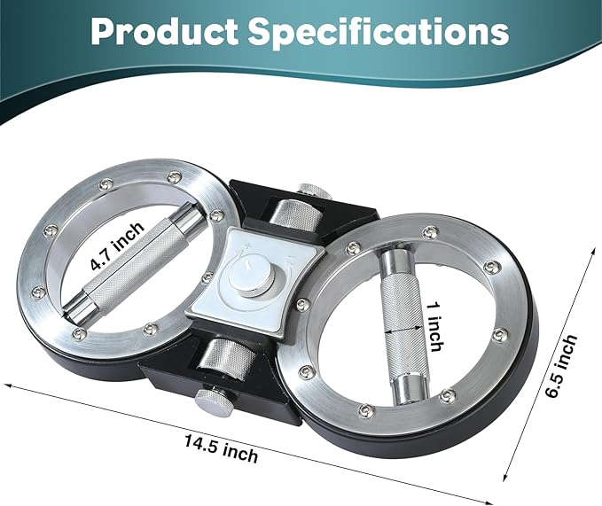 Rotator 4.0 Upper Body Strength Training System, Both Weight And Resistance Adjustable Spinning Burn Rotator Machine, Wt From 10 Lbs to 15 Lbs, Portable Training For Fitness, Combat and Rehab