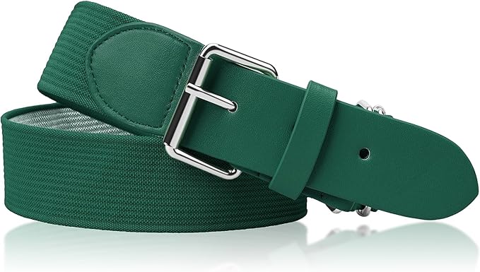 Stelle Baseball/Softball/Fastpitch Belt Girls Sports Elastic Adjustable Boys Uniform Belts Youth and Adult Sizes