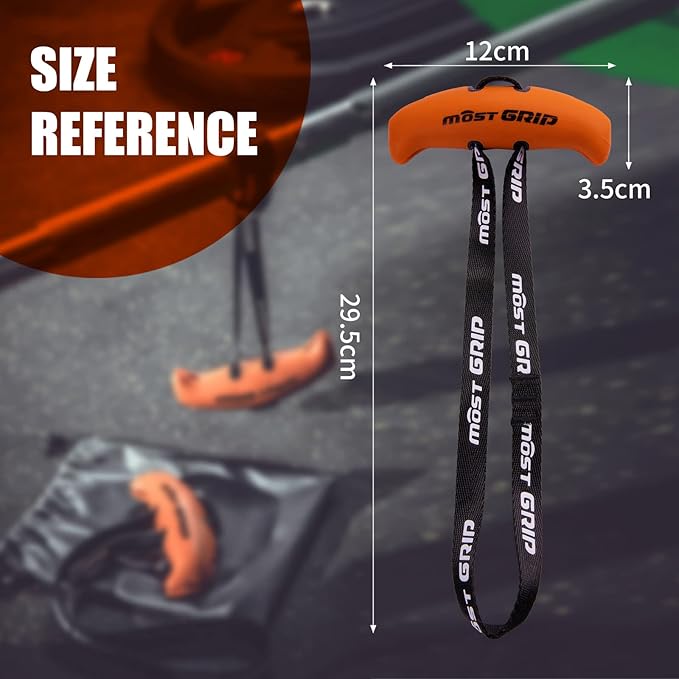 MOST Neutral Grip Pull Up Handles for Home Gym Workout, Ergonomic Pull Up Grips with Non-Slip for T-bar Row
