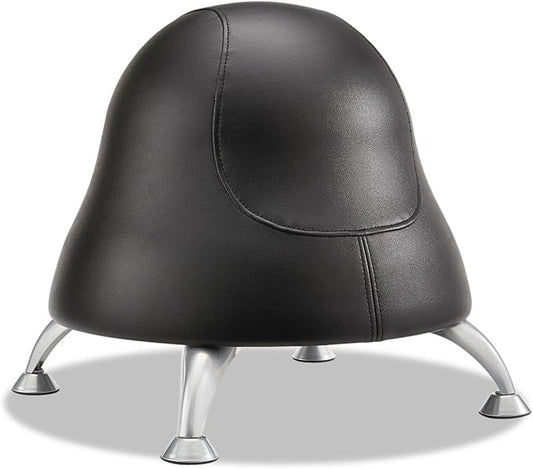 Safco Runtz Ball Chair for Kids, Anti-Burst, Exercise Ball Chair, Promotes Movement, Better Posture and Balance, Black