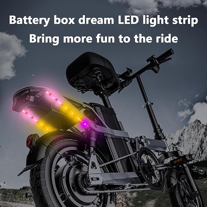 LED Bike Lights for Night Riding,Can Be Cropped,Waterproof,for Kids, Adults, Boys and Girls