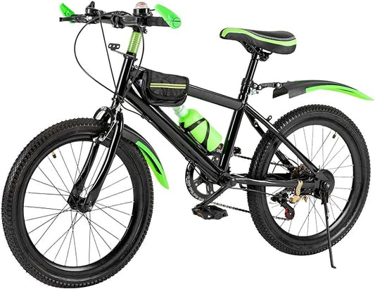 26 Inch Folding Mountain Bike, 21 Speed Full Suspension High-Carbon Steel Bicycle, High Carbon Steel Mountain Bicycle Bike