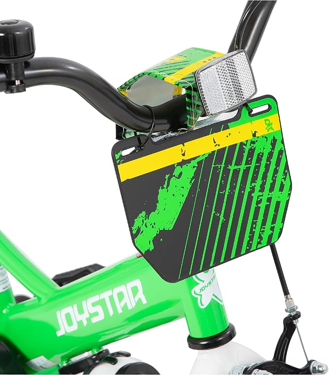 JOYSTAR Little Daisy Kids Bike for Girls Boys Ages 2-7 Years, 12 14 16 Inch Girls Bikes with Doll Bike Seat & Streamers, Boys Bike with Flag & Number Plate, Multiple Colors