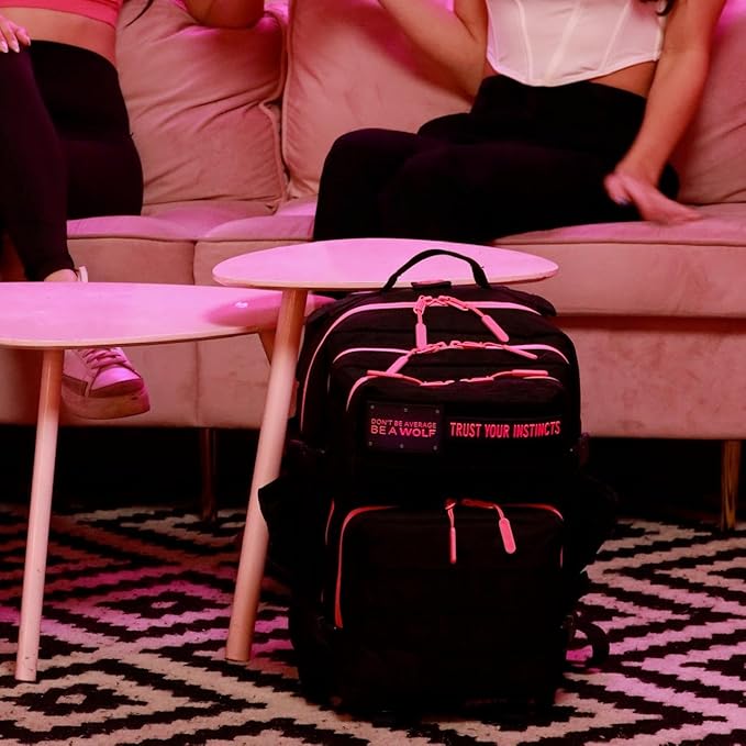WOLFpak 35L Backpack (Black Neon Pink)