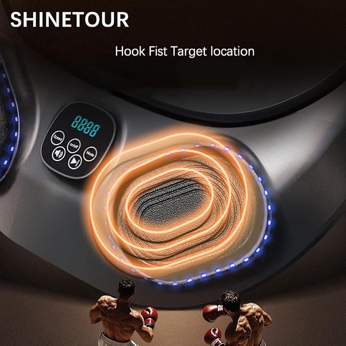 Smart Music Boxing Machine – LED Wall-Mounted Trainer for Speed, Agility & Fat Burning (Adults & Family)