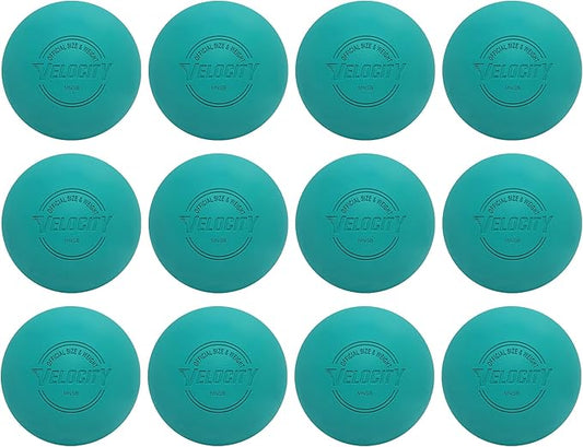 Velocity Lacrosse Balls - 1, 2, 3, 6, 12, 18, 24, 36, 60 and 120 Packs - for Practice, Official NFHS and College Approved Size