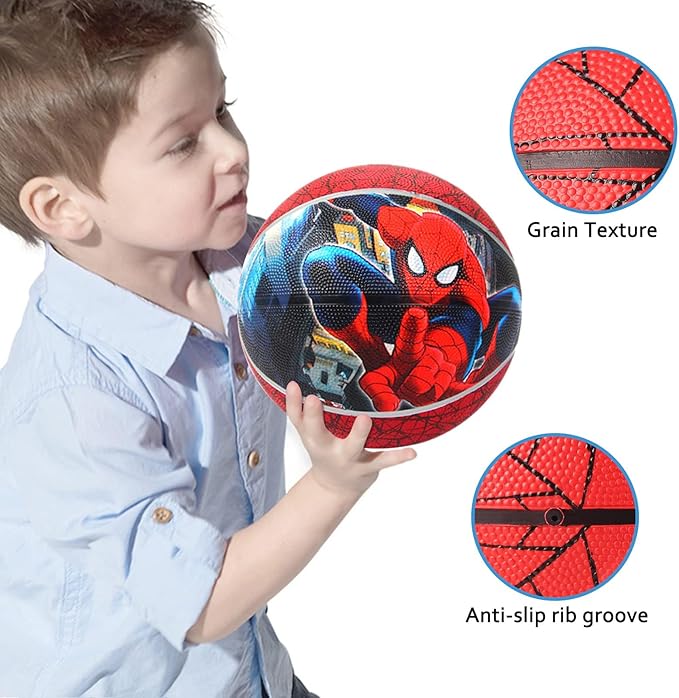 Kids Basketball Size 5 Youth Basketball 27.5" for Indoor Outdoor Play Games,Training Basketball for Beginner(Boys&Girls)