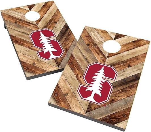 College Team Cornhole Boards, 2x4 Bag Toss Game Set, Officially Licensed Cornhole Game, Perfect for Tailgates