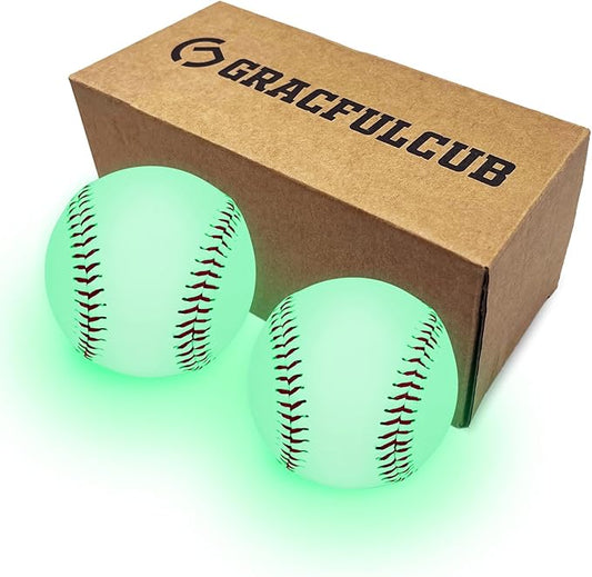 Gracfulcub Baseball Ball, Official Game Baseballs for Youth and Adult Baseball Players Training, Official Size and Weight Suitable for Batting Fielding Hitting Pitching Practice