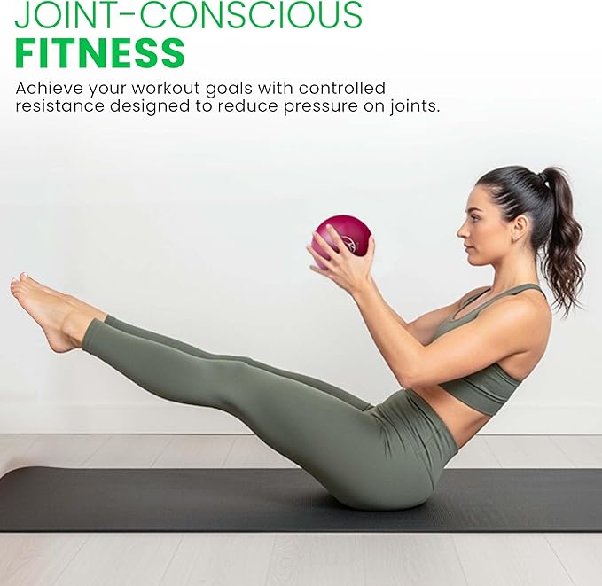 Bean Products Soft Weighted Balls for Exercise - Customizable Workout Balls for Yoga, Rehab, Pilates and Fitness - Latex Free, Easy to Grip, Versatile Physical Therapy Exercise Ball