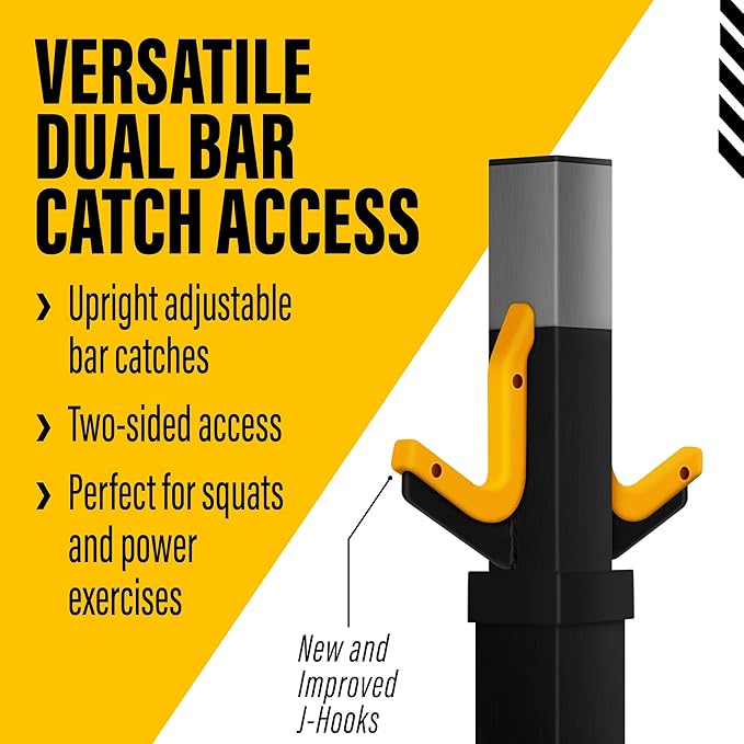 PowerTec Workbench Olympic Weight Bench Press for Home Gym WB-OB16 - Adjustable Workout Bench with 9 Horizontal, Vertical Positions, 7 Incline Positions, Decline - Fitness Equipment