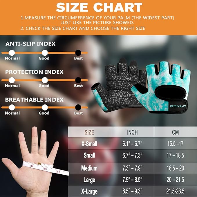 Minimal Weight Lifting Gloves,Short Micro Workout Gloves Grip Pads with Full Palm Protection & Extra Grip for Men Women Weightlifting,Gym,Exercise Training