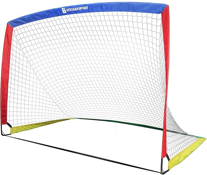Soccer Goal, Portable Soccer Goals for Backyard, Pop Up Soccer Goal, Soccer Net for Indoor or Outdoor Practice and Training