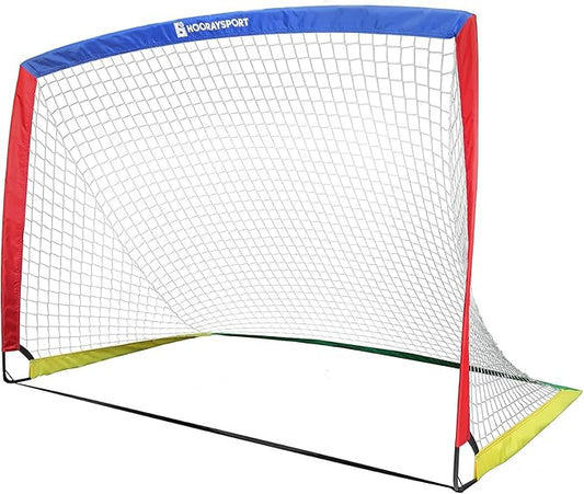 Soccer Goal, Portable Soccer Goals for Backyard, Pop Up Soccer Goal, Soccer Net for Indoor or Outdoor Practice and Training