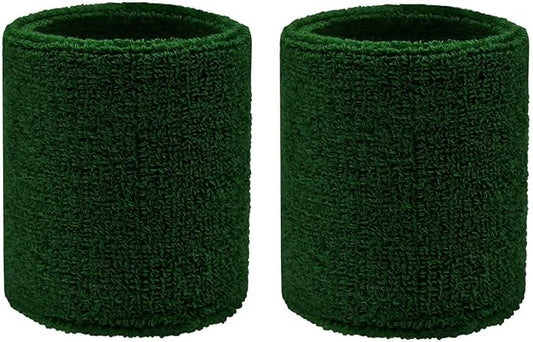 Sweatbands Sports Wristbands for Kids and Women - 3 inch Elastic Athletic Wrist Bands for Tennis, Basketball, Running, Working Out