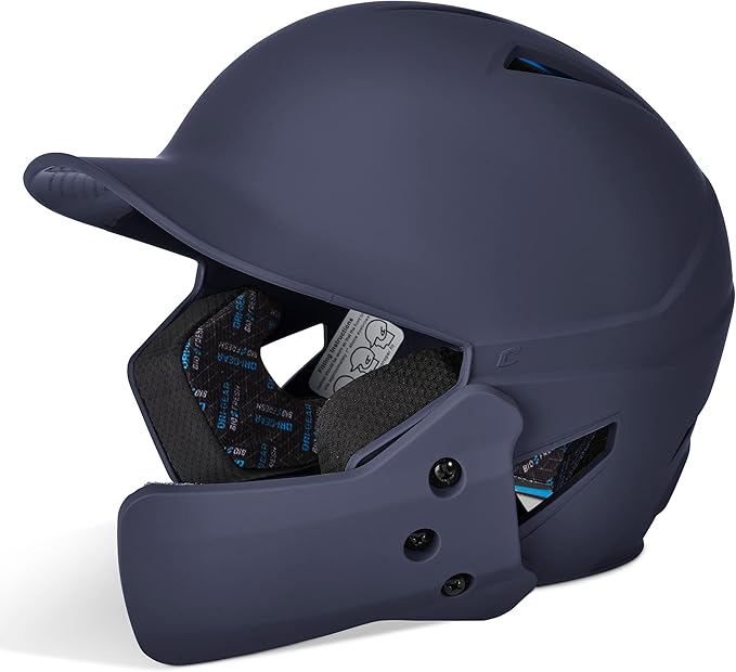 CHAMPRO HX Gamer Plus Batting Helmet with Reversible Jaw Guard