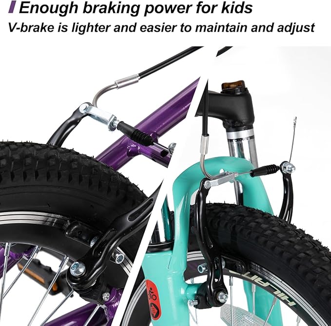 HILAND 20 26 27.5 Inch Mountain Bike for Women Girl, 7/21 Speed with Lock-Out Suspension Fork, Aluminum Frame MTB, Adult Ladies Womens Bike Mens Bicycle