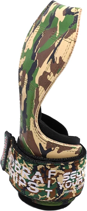 Cobra Grips PRO Weight Lifting Gloves Heavy Duty Straps Alternative Power Lifting Hooks for Deadlifts Adjustable Neoprene Padded Wrist Support Bodybuilding