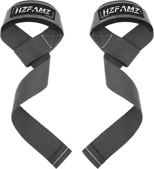 Lifting Straps, Lifting Wrist Straps for Weightlifting, Weightlifting Straps with Padded Neoprene, Gym Straps for Strength Training, Bodybuilding, Weight Lifting Straps for Men and Women