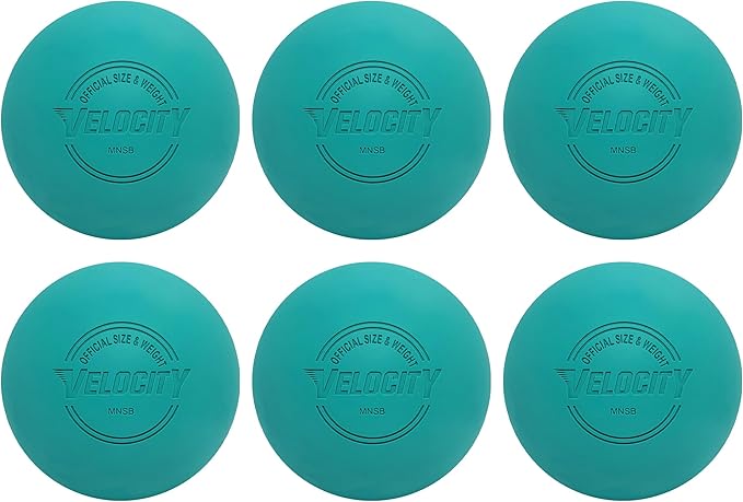 Velocity Lacrosse Balls - 1, 2, 3, 6, 12, 18, 24, 36, 60 and 120 Packs - for Practice, Official NFHS and College Approved Size