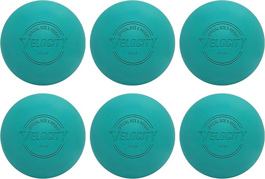 Velocity Lacrosse Balls - 1, 2, 3, 6, 12, 18, 24, 36, 60 and 120 Packs - for Practice, Official NFHS and College Approved Size